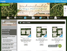 Tablet Screenshot of madamslowlife.com